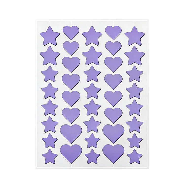 تکه های ناز جوش ستاره ای برای شفا